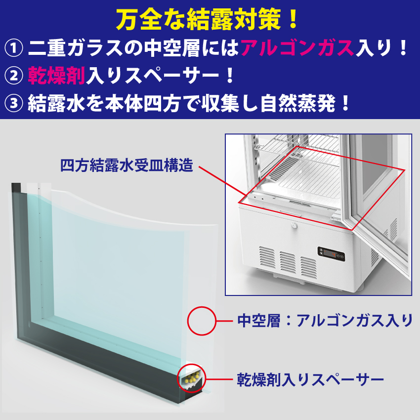 JCMオフィシャルショップ / 4面ガラス冷蔵ショーケース(片面扉 JCMオフィシャルショップ / 4面ガラス冷蔵ショーケース(片面扉