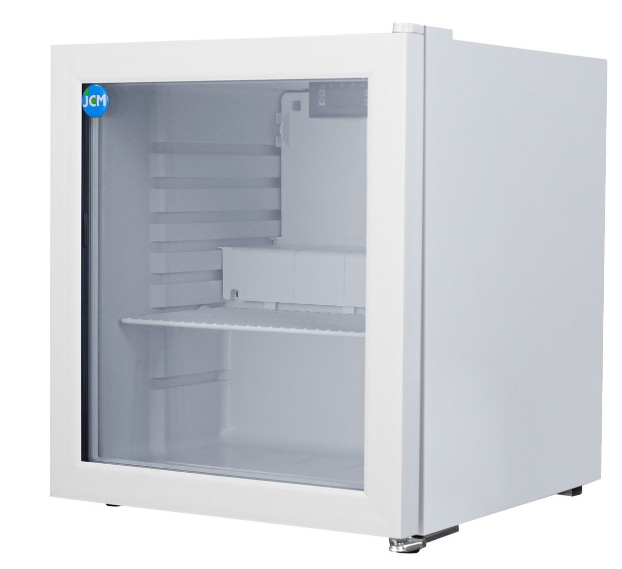 店内全品対象 -6℃〜10℃ JCM 卓上型冷蔵ショーケース 38L 東京都補助金対象製品 ノンフロン