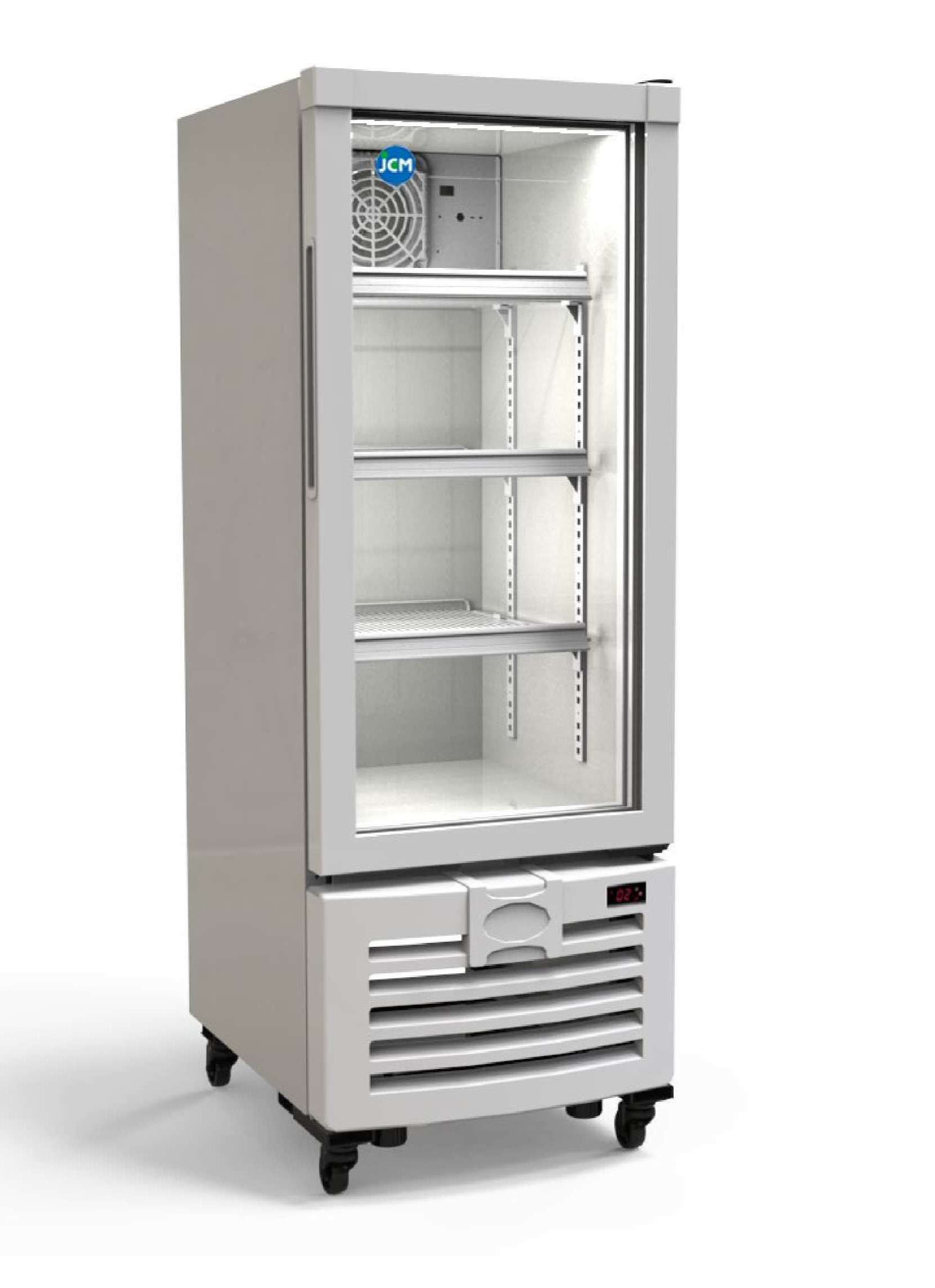 JCM 卓上型対面冷蔵ショーケース 2℃〜８℃ ラウンド型 60L JCMS-60T 冷蔵庫 ジェーシーエム　送料無料・代引き不可 - 1